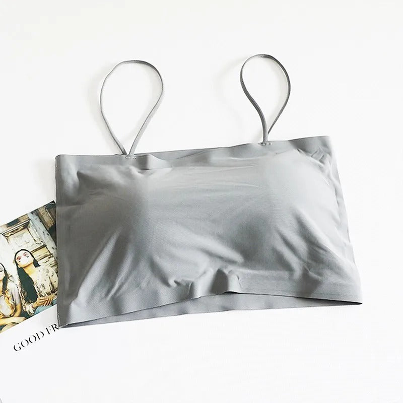 Summer Seamless Ice Silk Tube Top for Women