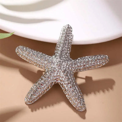 2025 Creative Starfish Shape Brooch for Men & Women